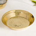 Pure Brass Hammered Parat 36cm Nestasia