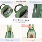 Avocado Insulated Kids Lunch Bag Nestasia