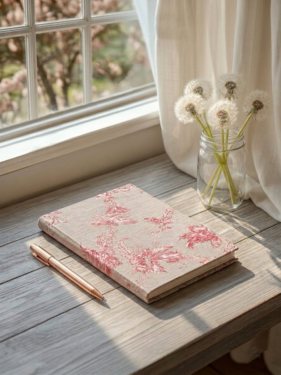 Azure Petals Diary Contrast Living