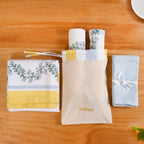 Azzuro Table Cover Placemat Runner and Napkin Set Nestasia