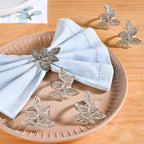 Azzurro Table Linen Hamper With Set Of 6 Rings Napkins And Mats Nestasia