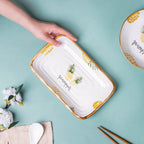 Pineapple 16 Piece Snack Set For 4 Nestasia