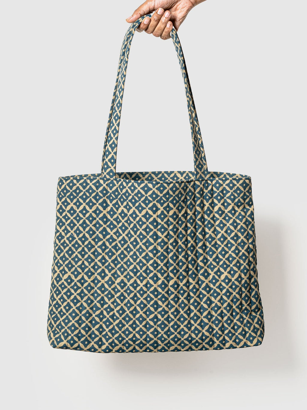 Raunaq Tote Bag Contrast Living