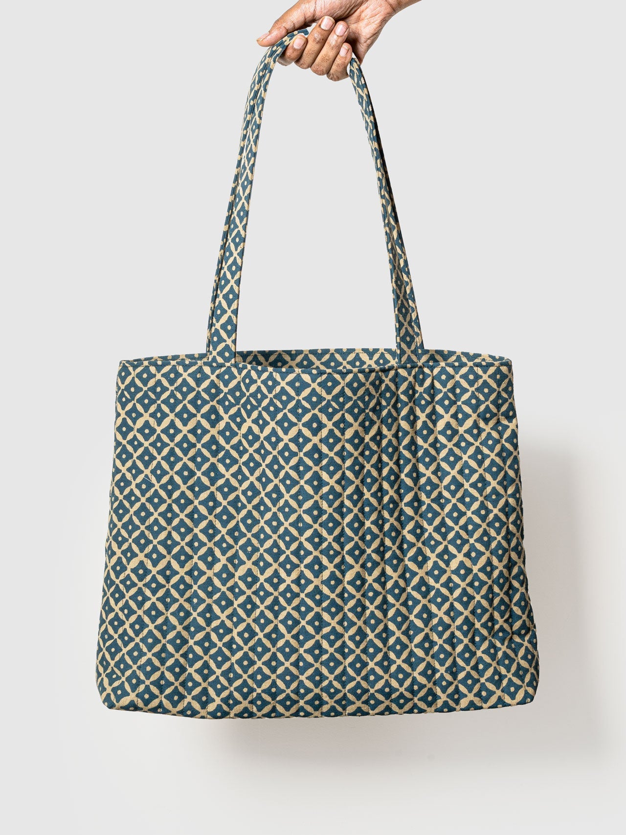 Raunaq Tote Bag Contrast Living