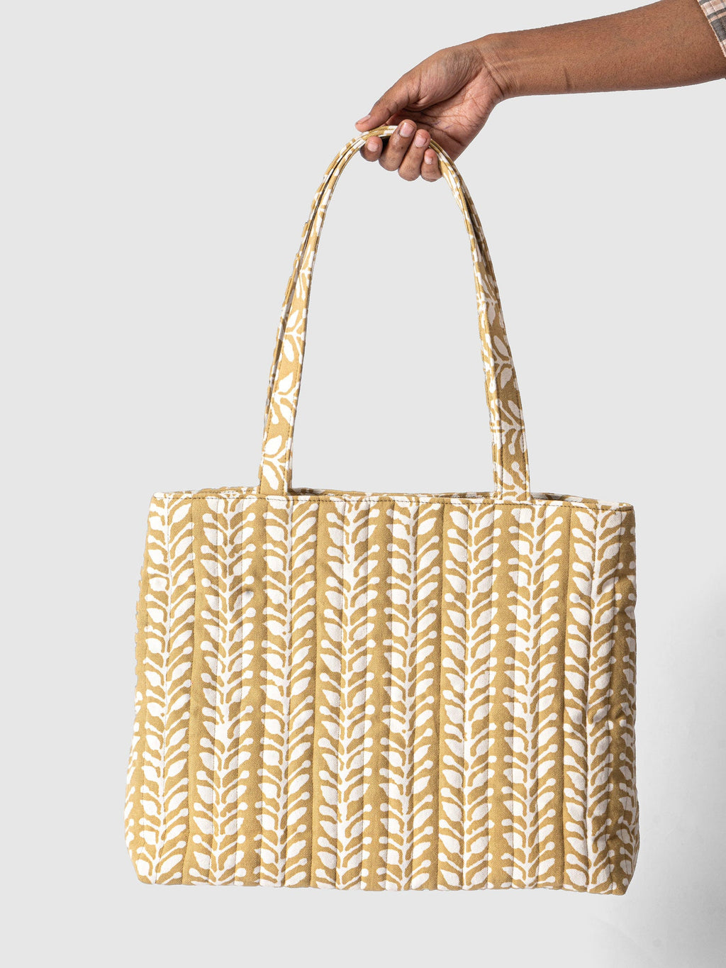 Dawnleaf Tote Bag Contrast Living