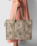 The Paris Edit Tote Contrast Living