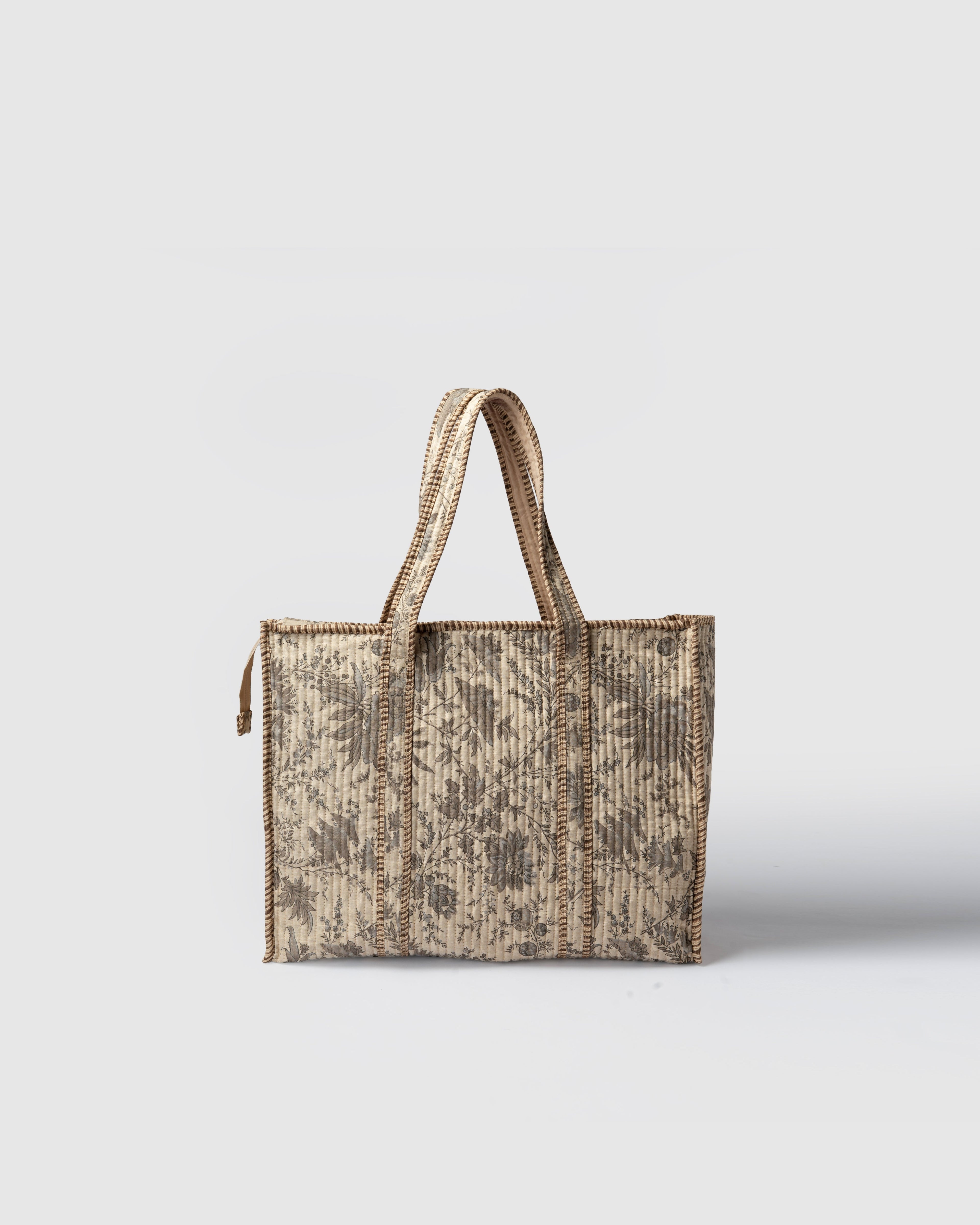 The Paris Edit Tote Contrast Living