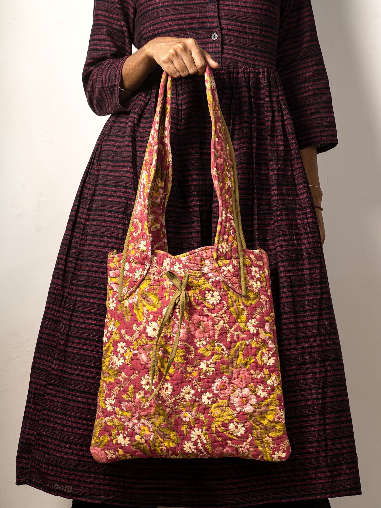 Boho Blossom Tote Contrast Living