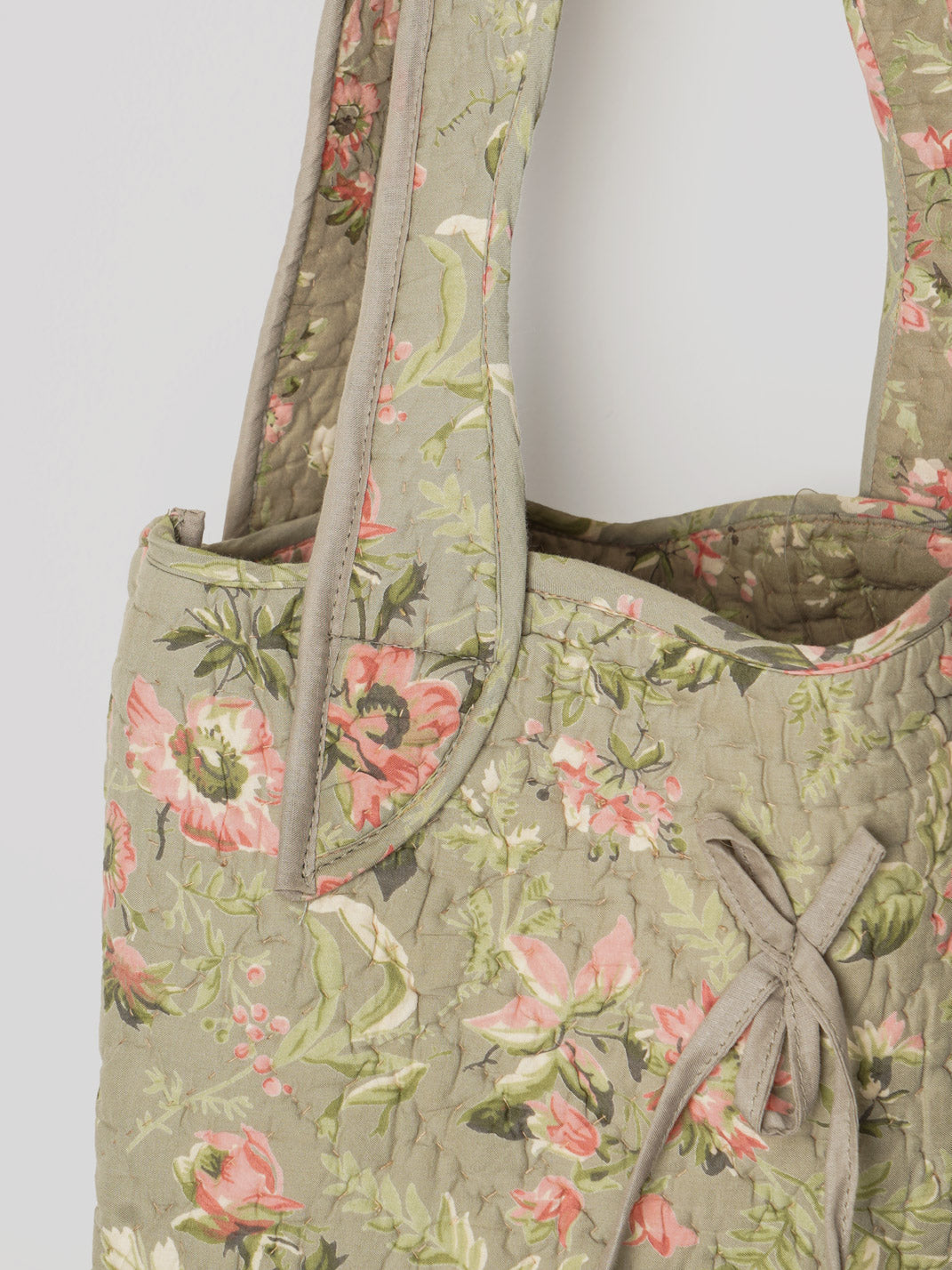 Rosé Olive Tote Contrast Living