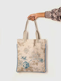 Lueur Bleue Tote Contrast Living