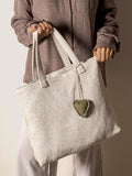 Quiet Grace Tote Contrast Living