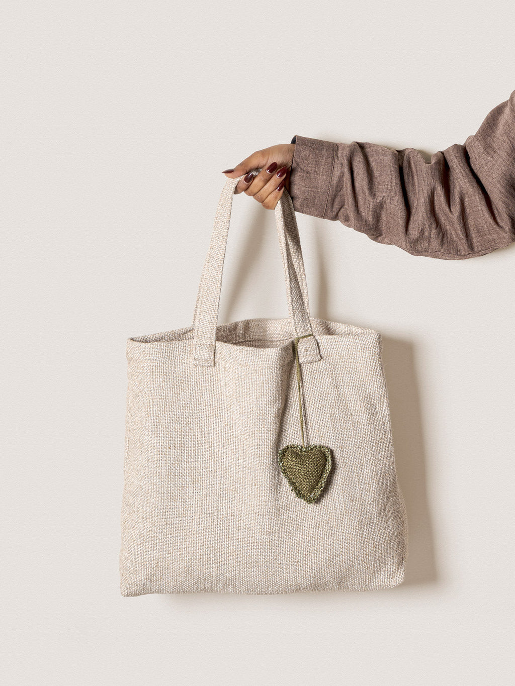 Quiet Grace Tote Contrast Living