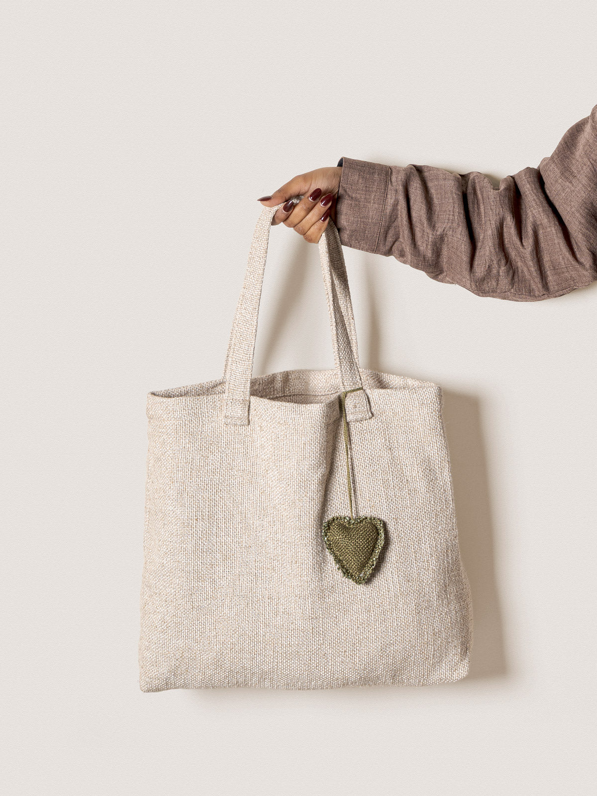 Quiet Grace Tote Contrast Living
