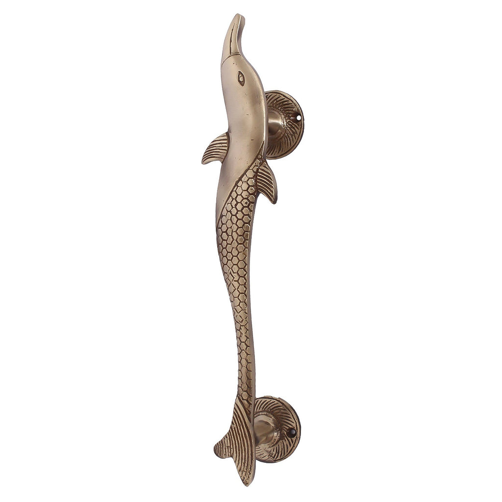 1 Pc Fish Shape Brass Door Handle