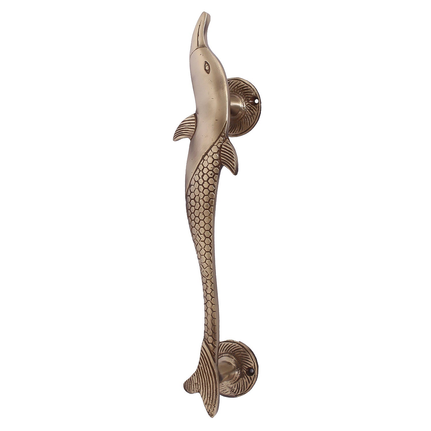 1 Pc Fish Shape Brass Door Handle
