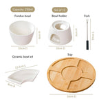 Fondue Party Platter Set Nestasia