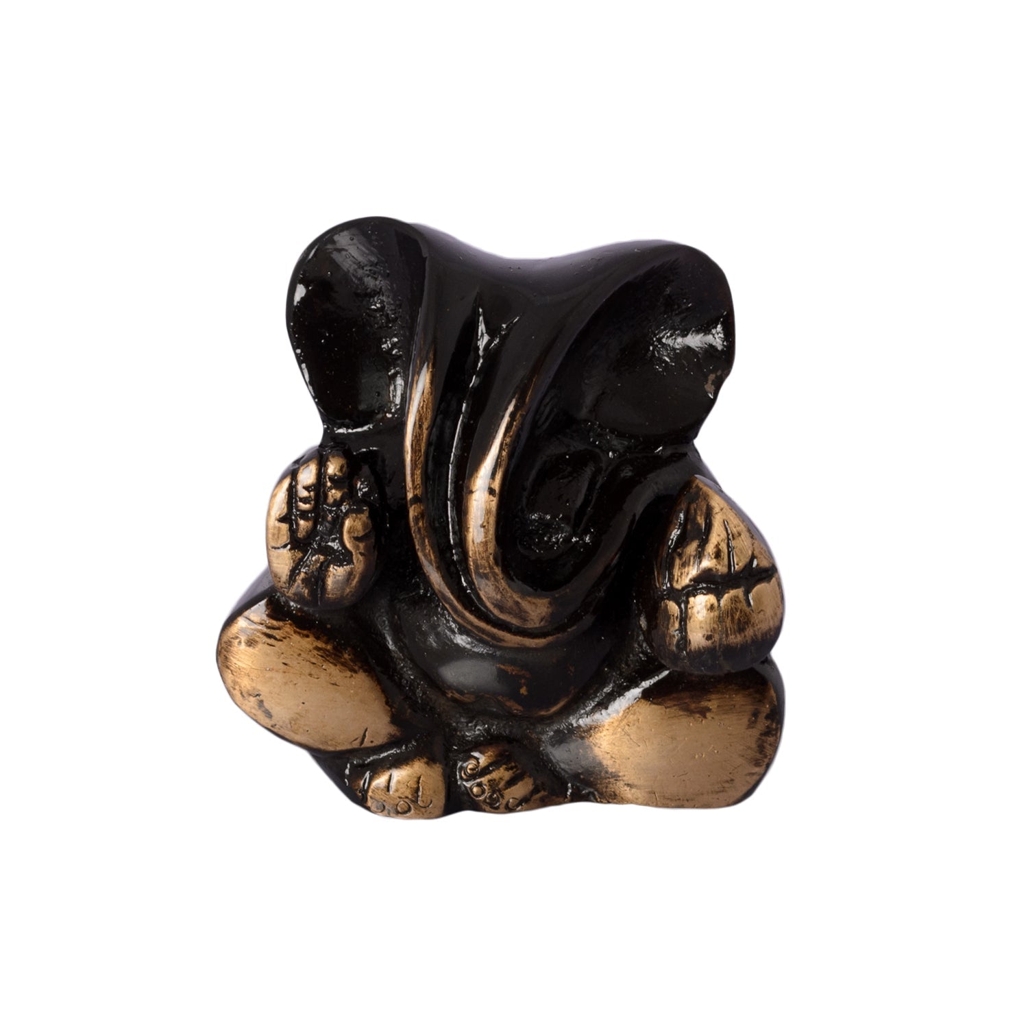 Brass Diving Appu Lord Ganesha Idol For Home Kafalo