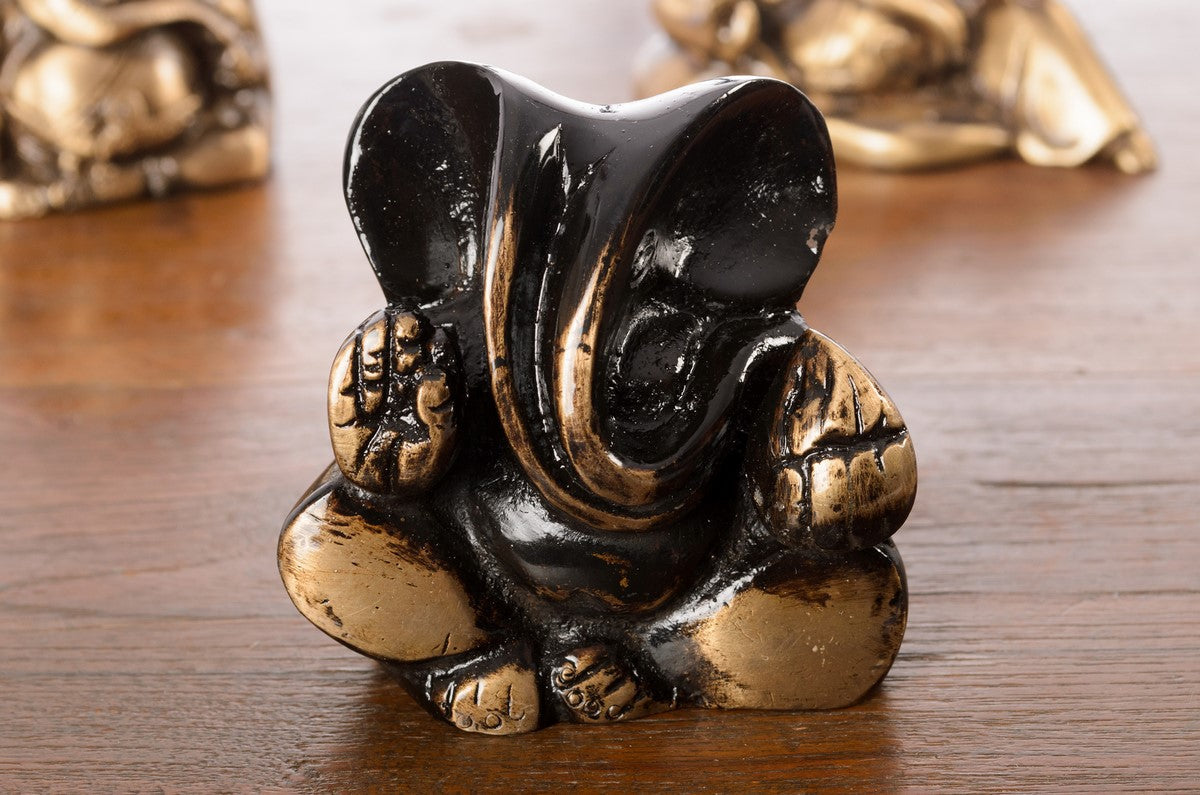 Brass Diving Appu Lord Ganesha Idol For Home Kafalo