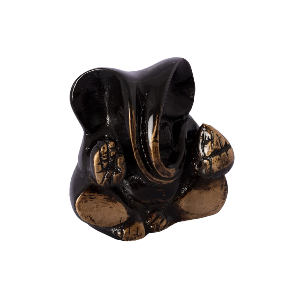 Brass Diving Appu Lord Ganesha Idol For Home Kafalo