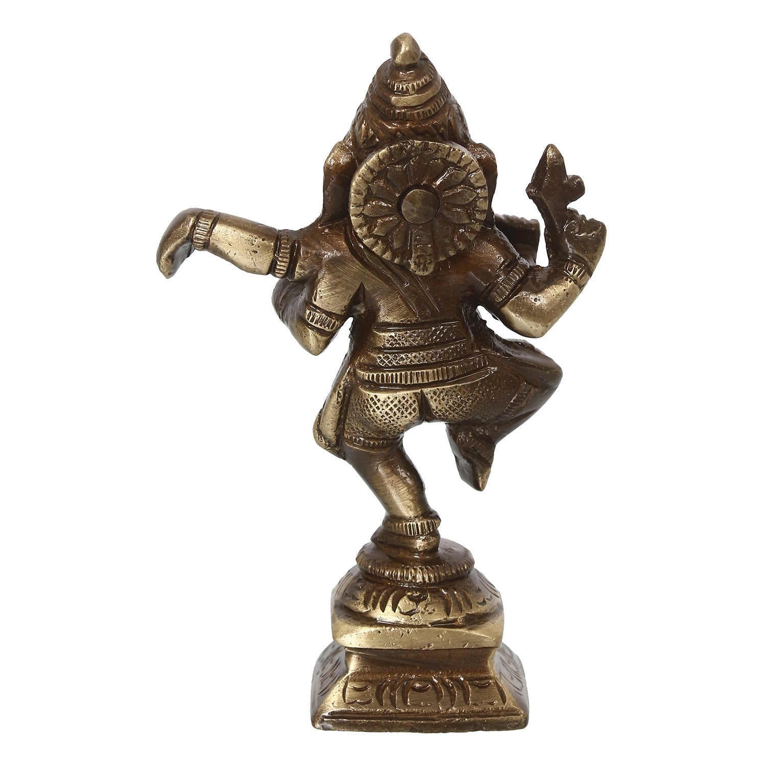 Brass Dancing Lord Ganesha Idol For Home Kafalo