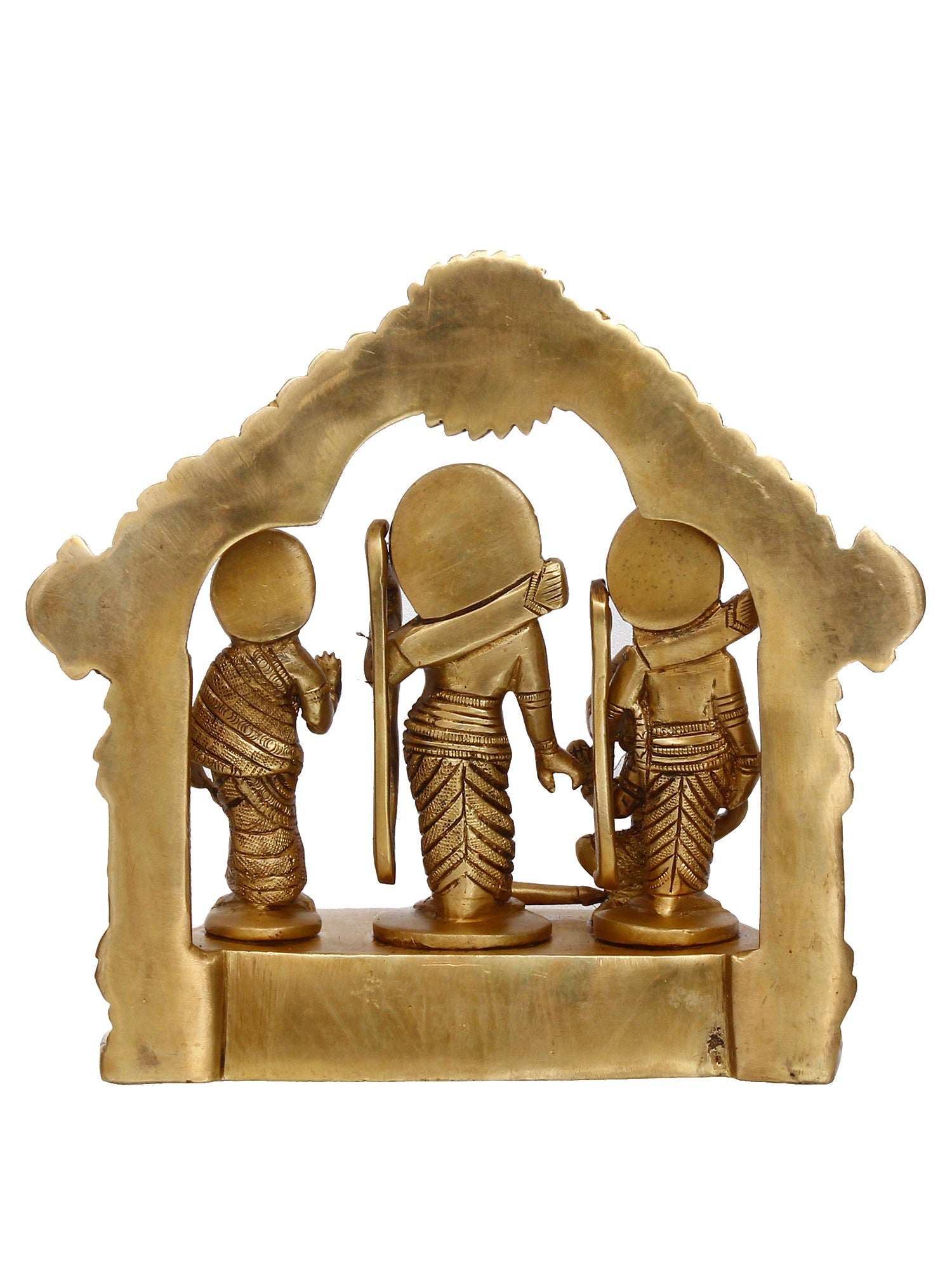 Golden Brass Handcrafted Ram Darbar Idol Kafalo