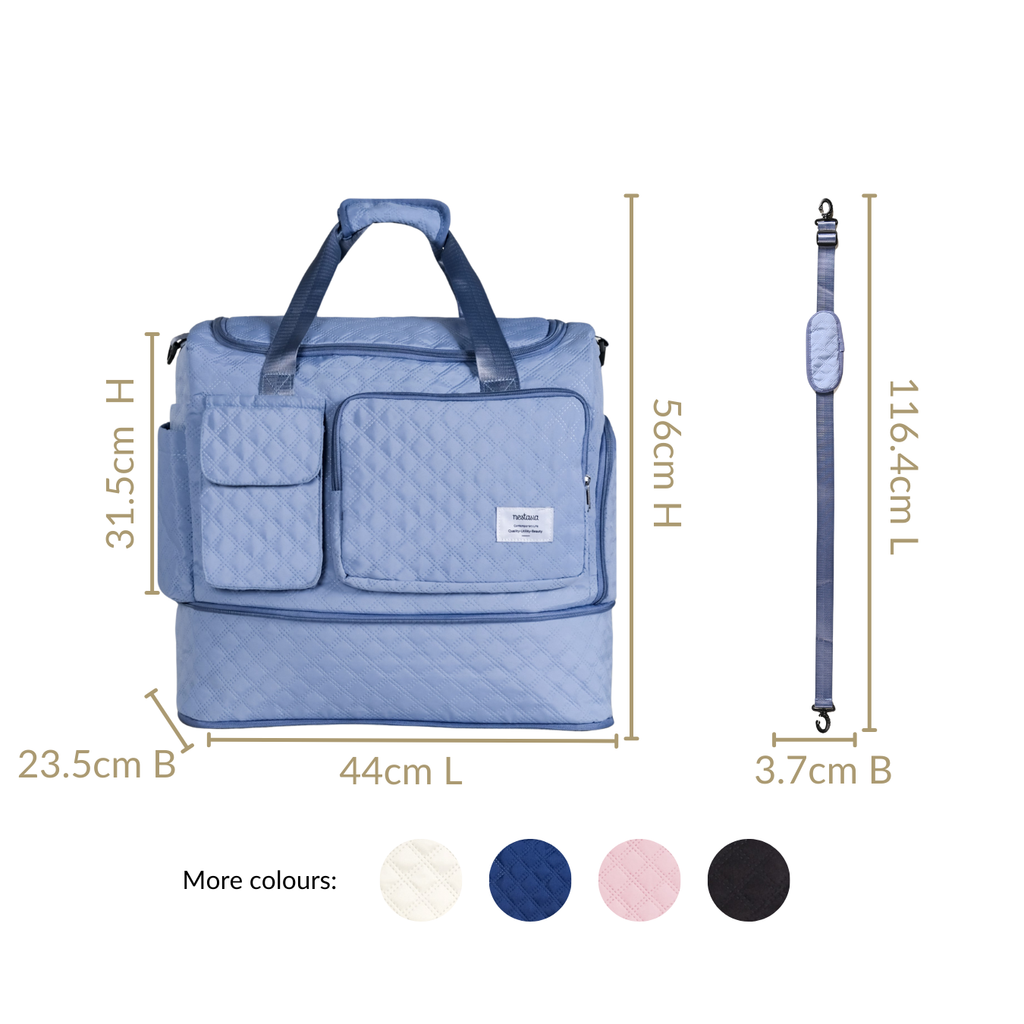 Expandable Dova Travel Duffle Bag Nestasia