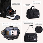 Dova Extendable Bag For Travel Black Nestasia
