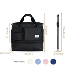 Dova Extendable Bag For Travel Black Nestasia