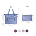 Montara Travel Tote Bag Expandable Foldable Nestasia