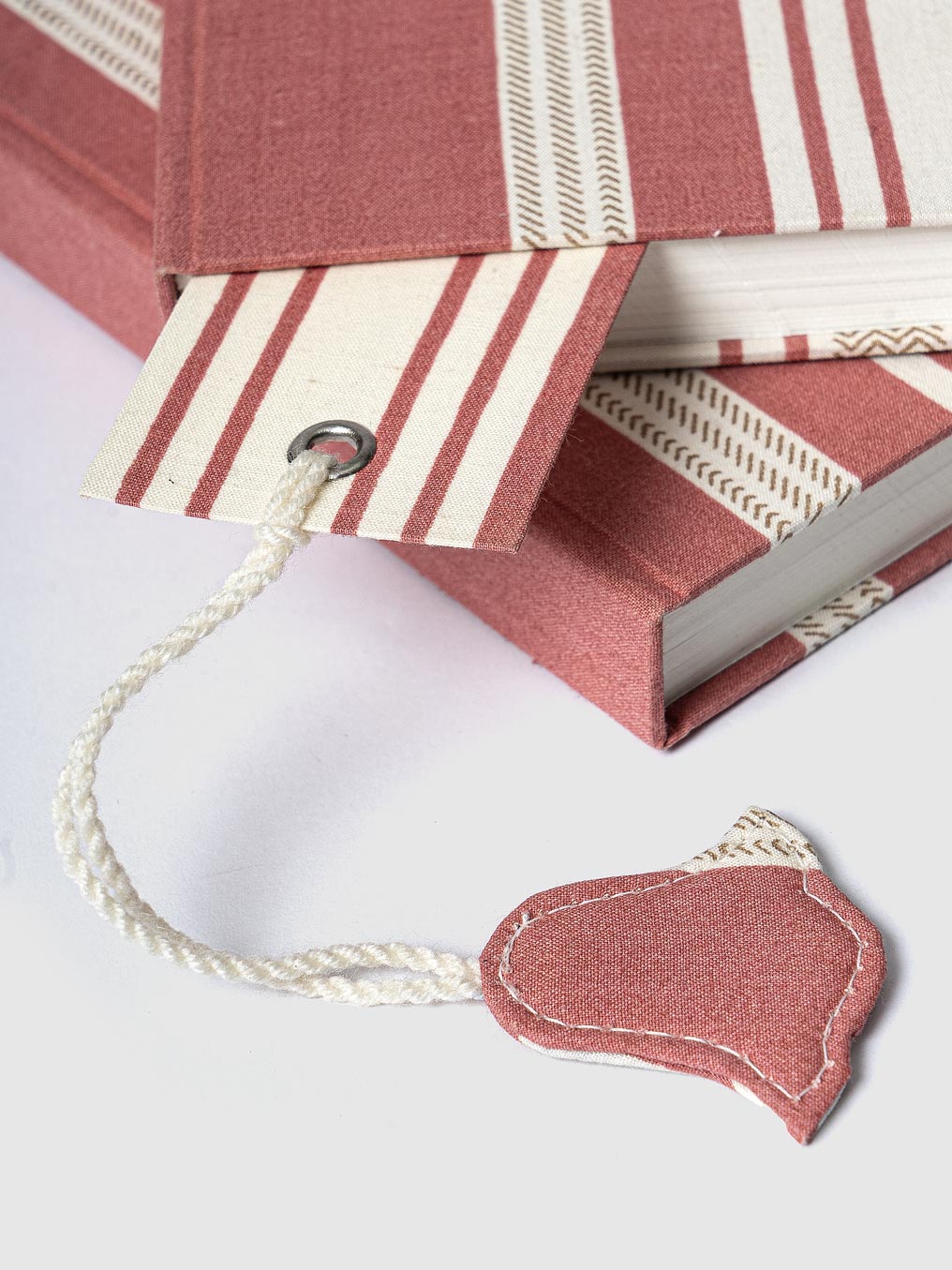 Classic Pinstripe Bookmark Contrast Living