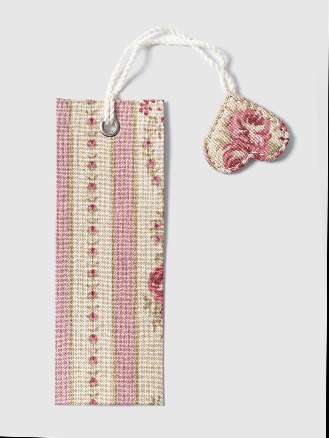 Vintage Rose Bookmark Contrast Living