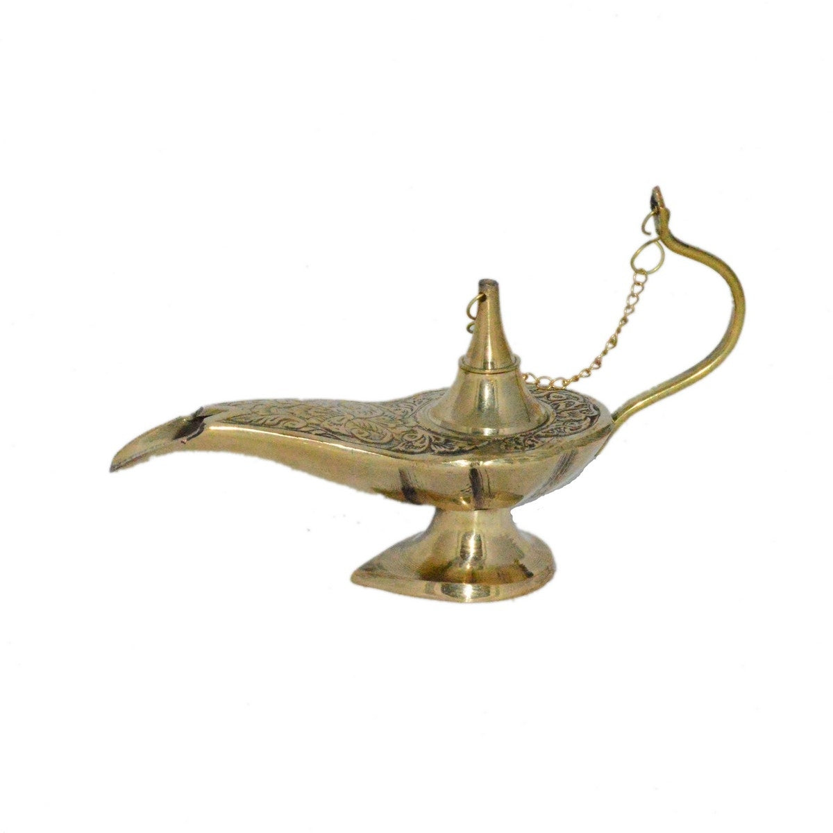 Genie Chirag Brass Decorative Showpiece Kafalo