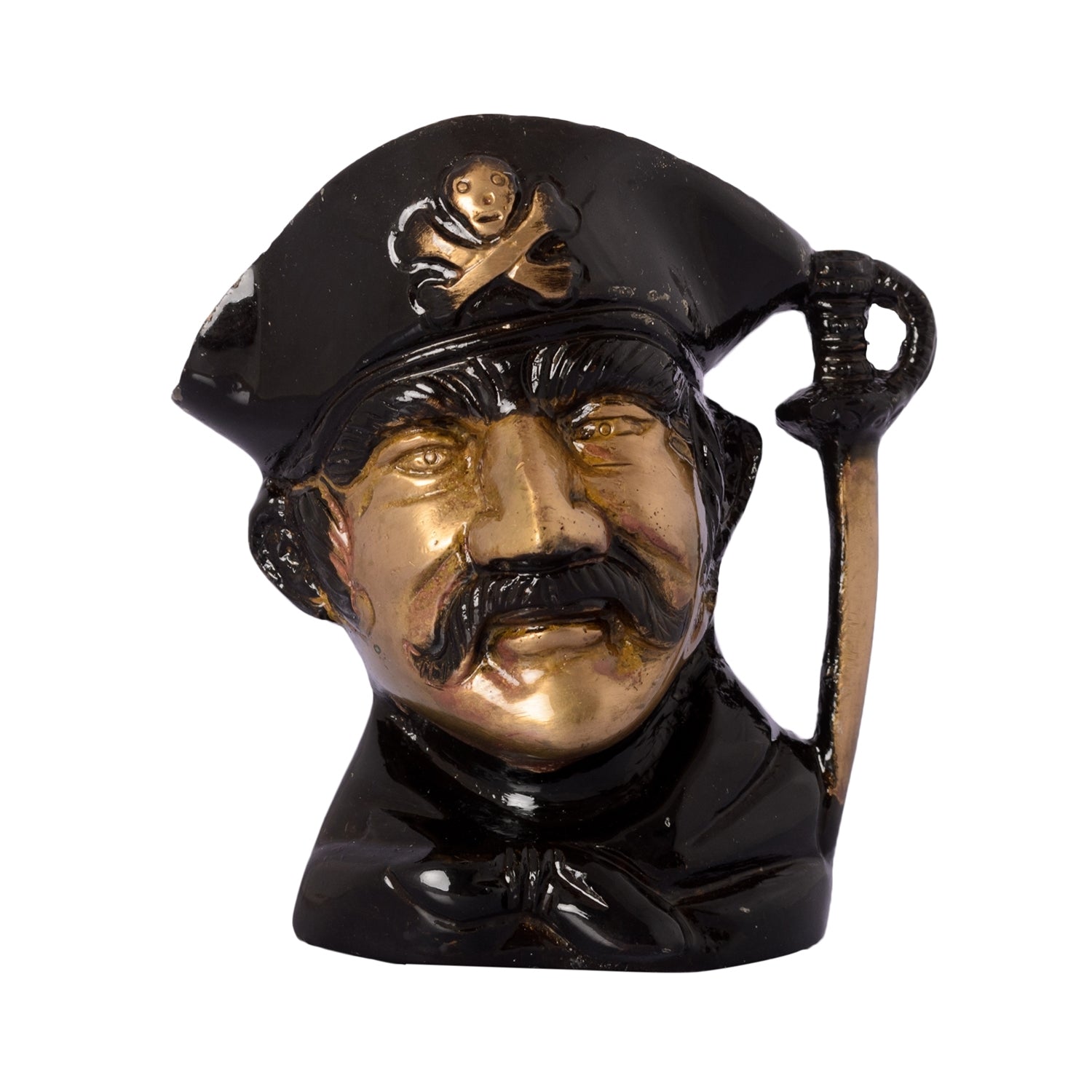 Antique Finish Pirates Brass Metal Pen Stand Table Organizer Kafalo
