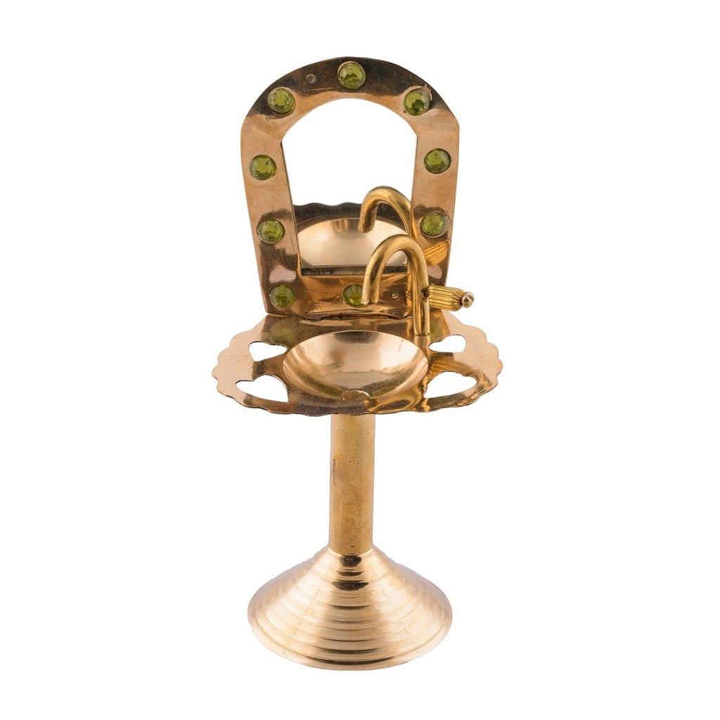 Brass Antique Wash Basin Showpiece Kafalo