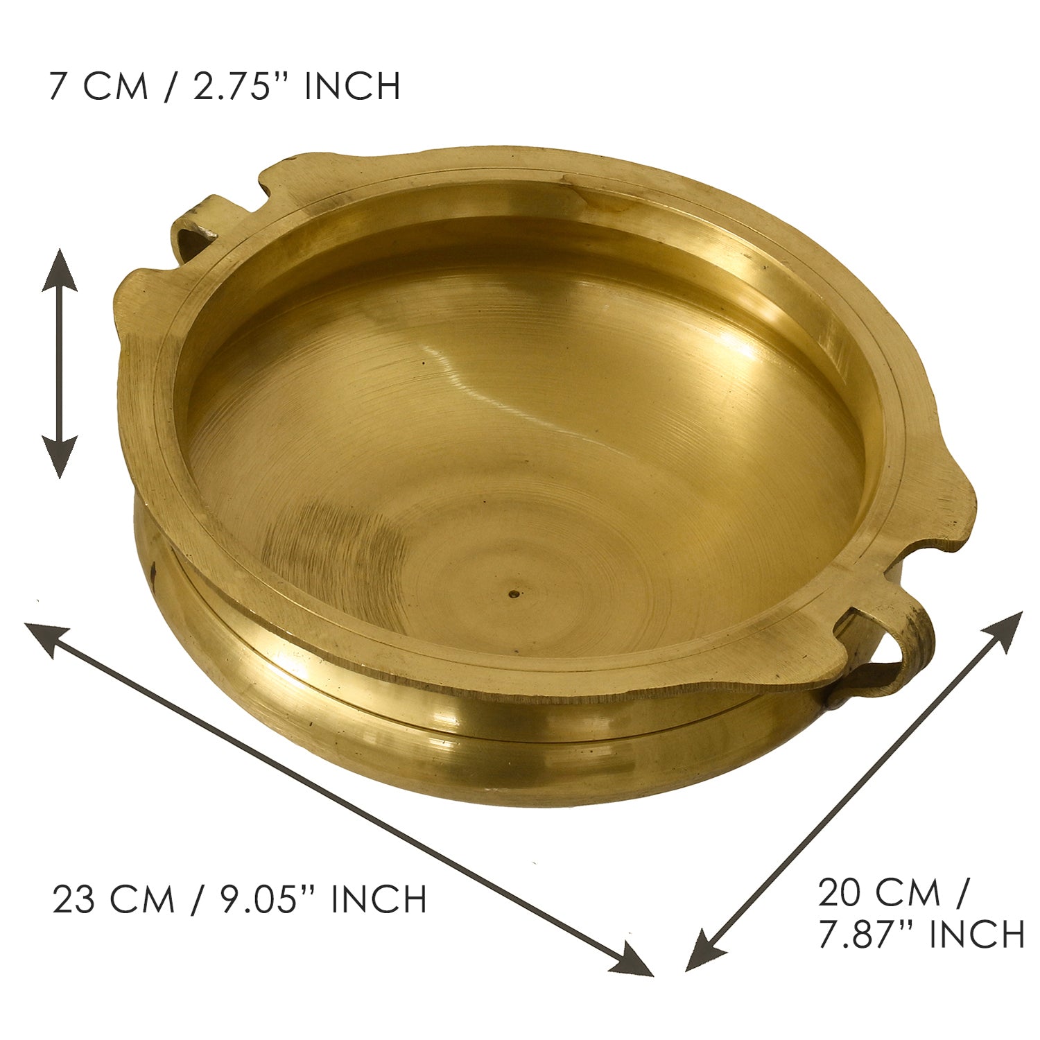 Golden antique Decorative Brass Urli Bowl Kafalo