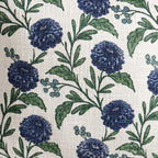 Hydrangea Grace Cotton Embroidered Cushion Cover 45x45cm Nestasia