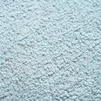 Baby Blue Pom Pom Tufted Cotton Anti Slip Floor Mat 88x47cm Nestasia