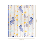 Baby Dino Knitted Kids Cotton Throw 154x135cm Nestasia