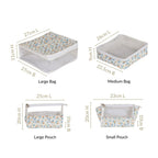 Backpacker Organiser Essentials Set Of 4 Nestasia