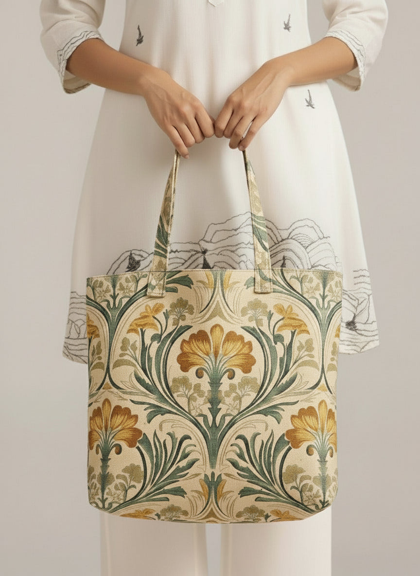Bagh & Boujee Tote Contrast Living
