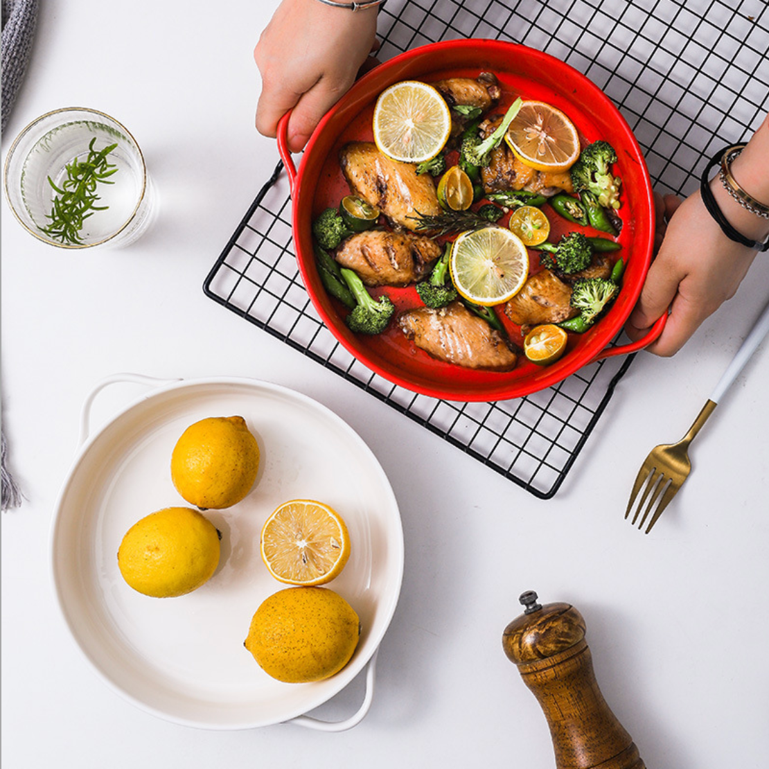 Baking tray round Nestasia