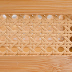 Bamboo Wood Decorative Weave Storage Basket Nestasia