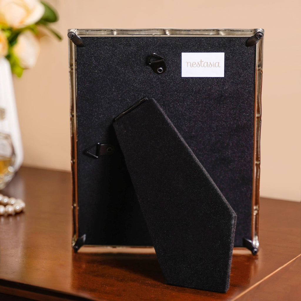 Large Bamboo Cut Photo Frame 20x25cm Nestasia