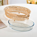 Baroque Galore Decorative Glass Bowl Nestasia
