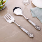 Baroque MOP Serving Spoon Set Of 2 Nestasia
