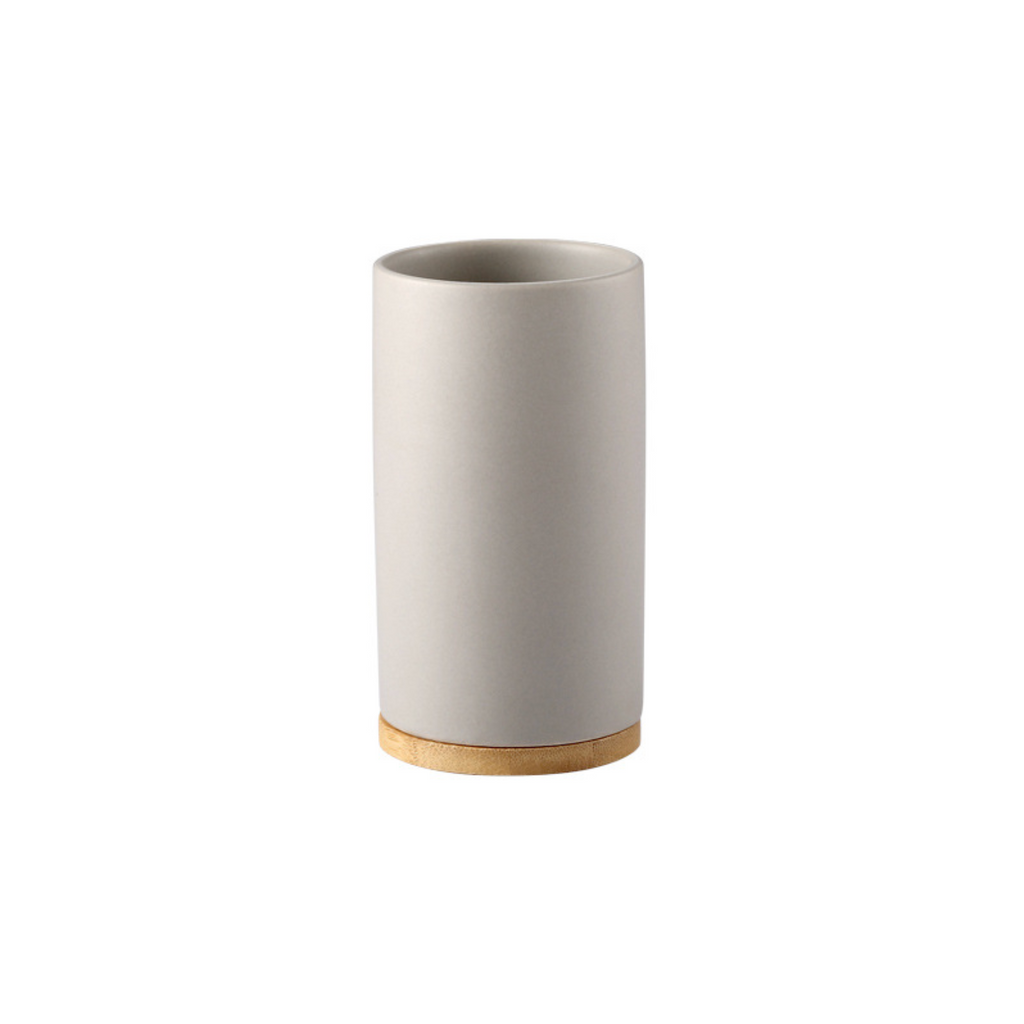 Bathroom Set Grey Nestasia