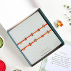 Beaded Bond Rakhi Gift Set Nestasia
