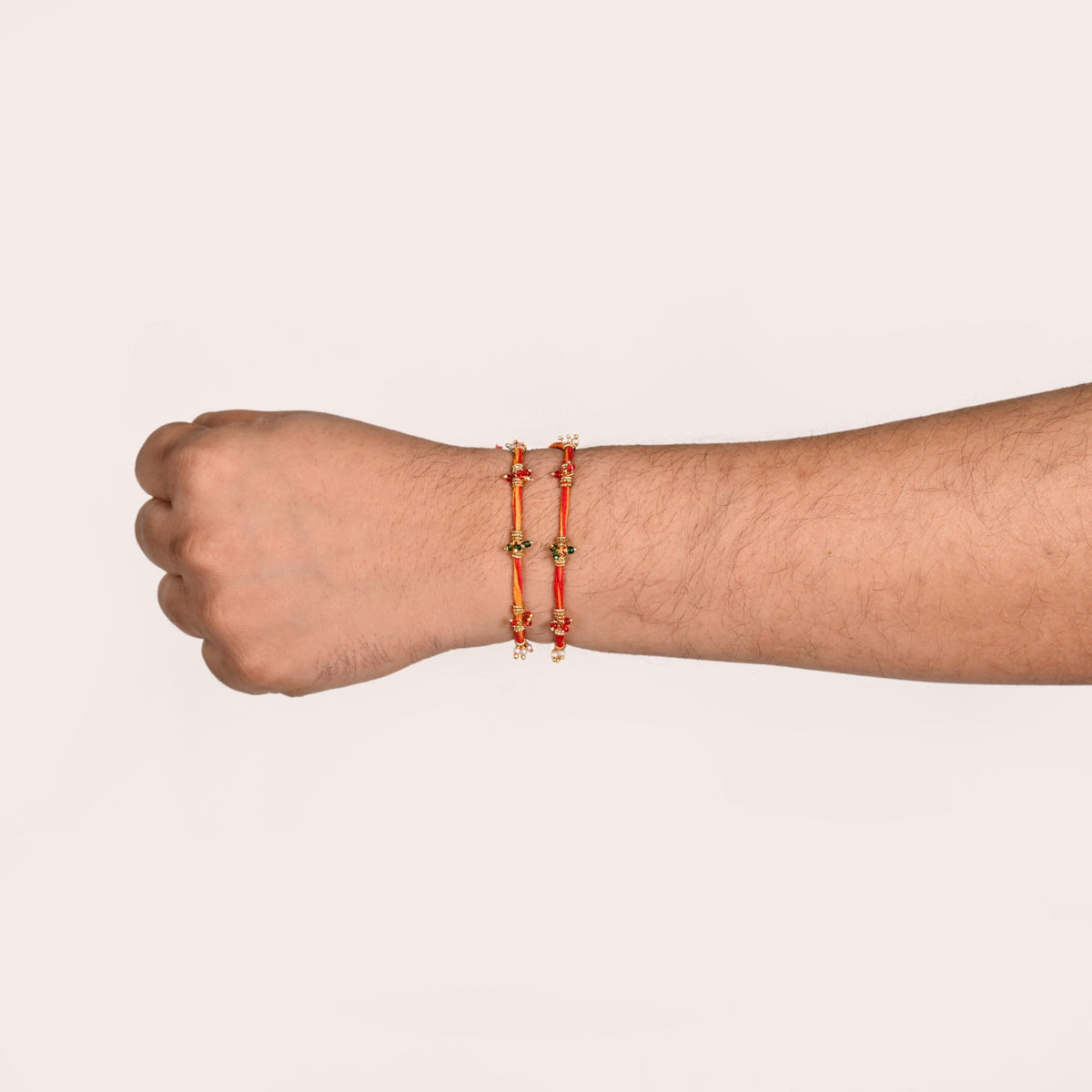 Beaded Bond Rakhi Gift Set Nestasia