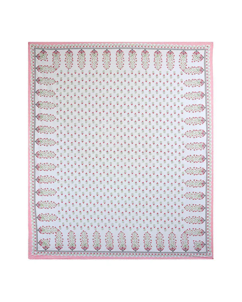 Cotton Double Bed Sheet Set for Queen Size Bed with Smooth Finish