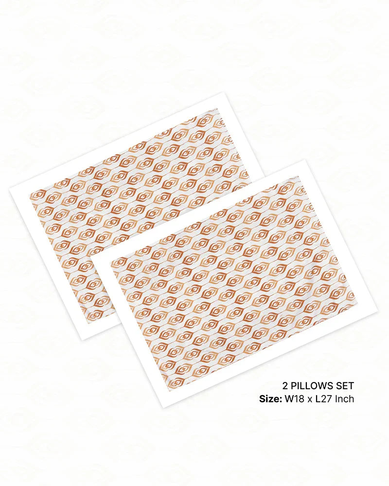 Premium Quality Soft Cotton Queen Size Bedsheet With Pillow Covers for Modern Bedroom Decor